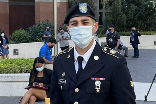 US Army specialist from Iran who came to study at Cal State Long Beach becomes American citizen