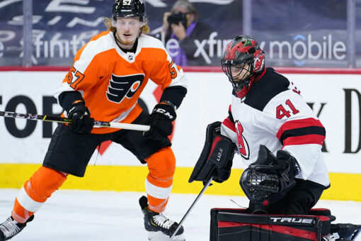 Flyers end crushing season with 4-2 win over Devils
