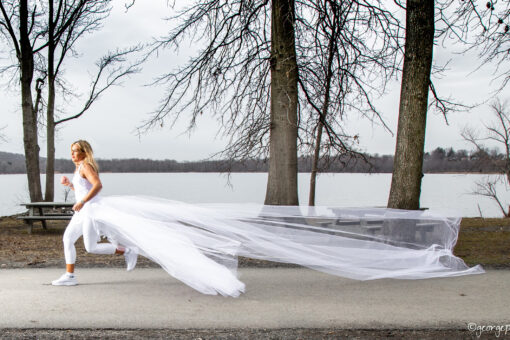 Woman plans 285-mile run in her wedding dress to raise awareness for narcissistic abuse