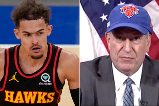 De Blasio scolds Hawks star Trae Young ahead of Game 2: ‘Play the game the right way’