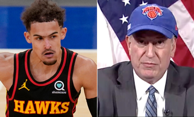 De Blasio scolds Hawks star Trae Young ahead of Game 2: ‘Play the game the right way’