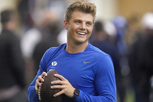 Jets add Zach Wilson teammate Tristen Hoge as undrafted free agent