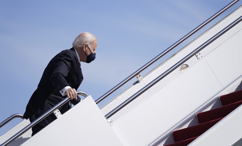 Biden wears mask outdoors as ‘extra precaution,’ White House aide says