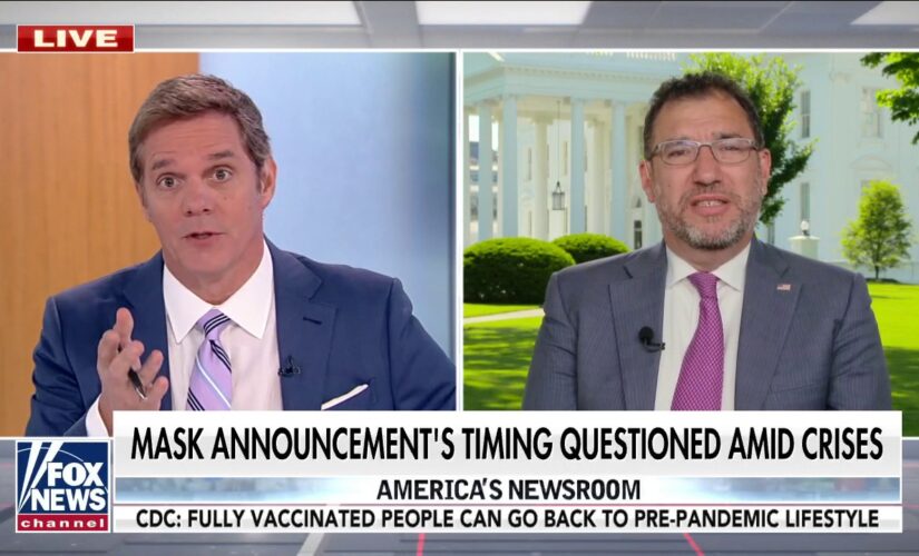 Biden COVID adviser pressed by Bill Hemmer on new mask guidance: ‘What changed’ since last week?
