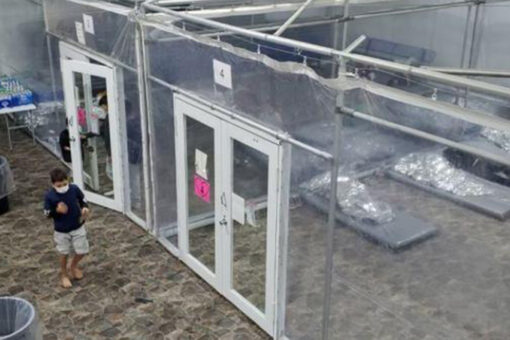 DHS releases images of empty Border Patrol facility as child migrants move to HHS shelters