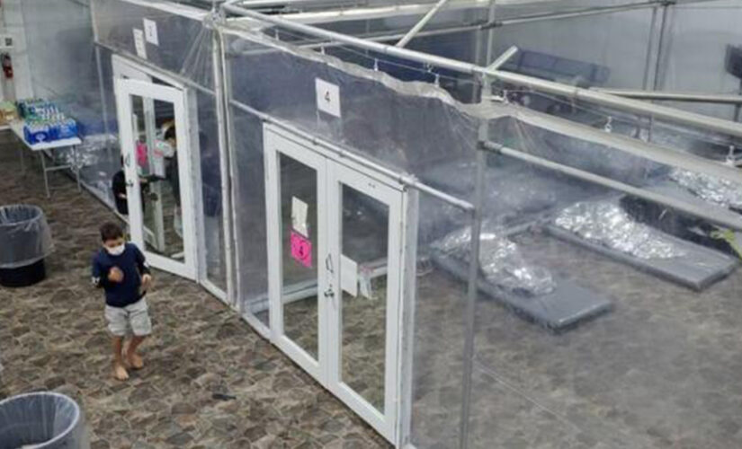 DHS releases images of empty Border Patrol facility as child migrants move to HHS shelters