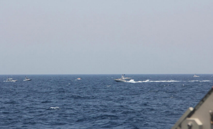 US warships fire warning shots at Iranian gunboats in the Strait of Hormuz