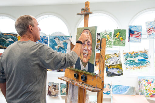 Former President George W. Bush paints portraits of immigrants to ‘change the tone’ of immigration debate