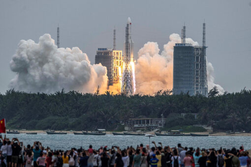 China rocket debris tracker: How to see location where it will land