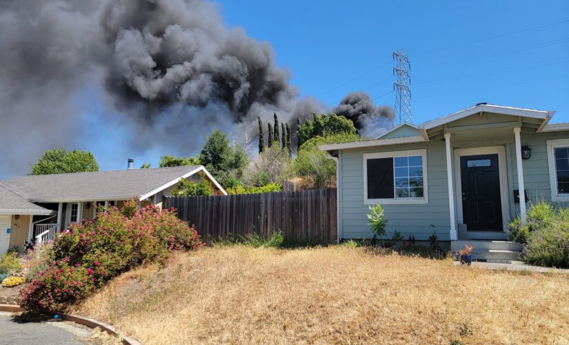 California teenagers cause massive fire, power outage with flaming tennis ball