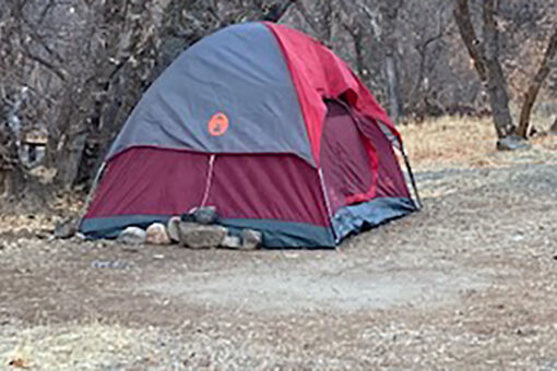 Missing Utah woman found living in tent after disappearing from campsite in November