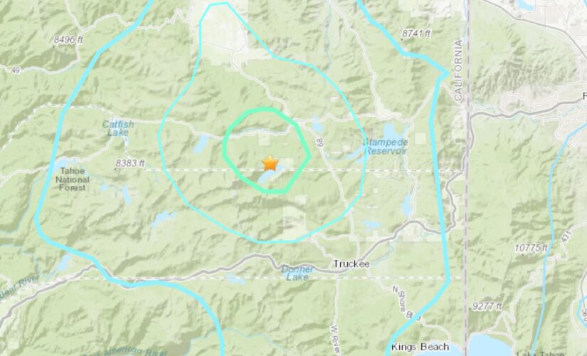 California earthquake rattles Lake Tahoe area