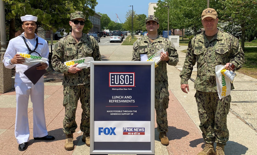 USO delivers morale-boosting meals to active-duty military during Fleet Week New York