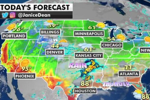 National weather forecast: Gulf Coast to get drenched this week