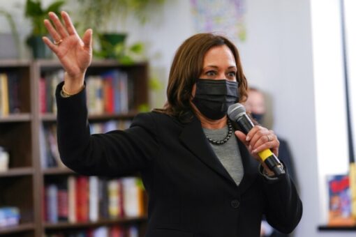 Kamala Harris calls for ‘immediate relief’ for Northern Triangle in virtual meeting with Mexican president