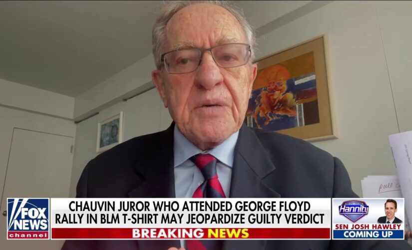 Alan Dershowitz: ‘Without a doubt’ Derek Chauvin verdict should be vacated