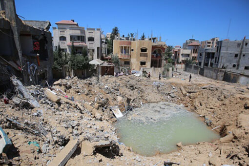 Obama education secretary decries violence Palestinian children facing from Gaza strikes