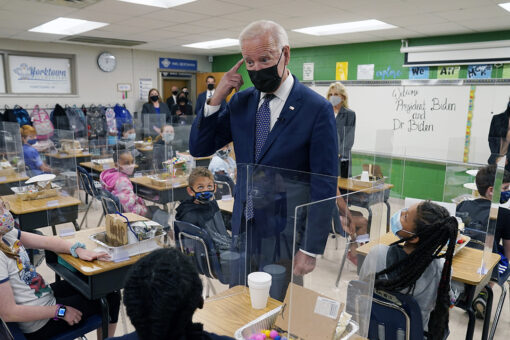Bidens get an earful from fifth-graders on virtual learning experience