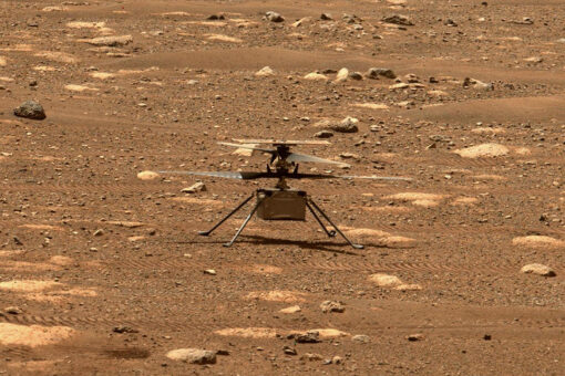 NASA releases video and audio of Ingenuity flying on Mars as the helicopter sets off on its own Friday