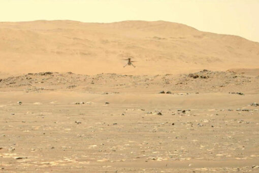 NASA releases 3D video of Ingenuity Mars Helicopter flight
