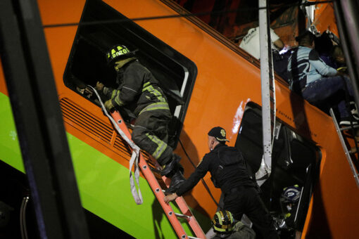 Mexico City metro collapse: 13 dead, 50 injured, rescue crews search through debris