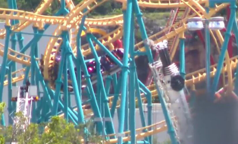 Texas Six Flags roller coaster stops mid-ride, rescue crews responding