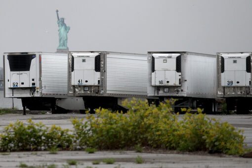 Hundreds of COVID victims’ bodies still in refrigerated trucks on NYC waterfront