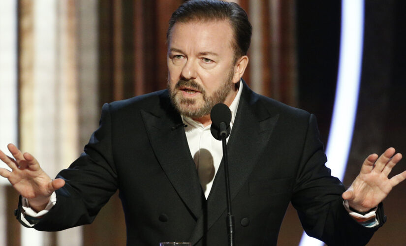 Ricky Gervais issues NSFW response to suggestion he should roast Hollywood after Golden Globes broadcast axed