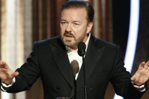 Ricky Gervais issues NSFW response to suggestion he should roast Hollywood after Golden Globes broadcast axed