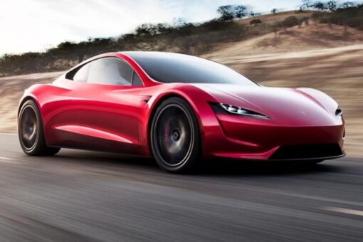 Rocket-powered ‘flying’ Tesla Roadster too quick for your health?