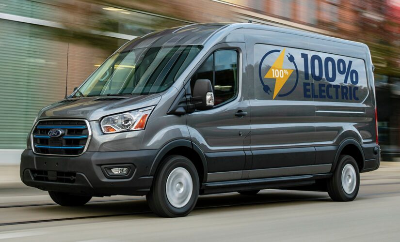 Here’s how much the Ford E-Transit electric van costs