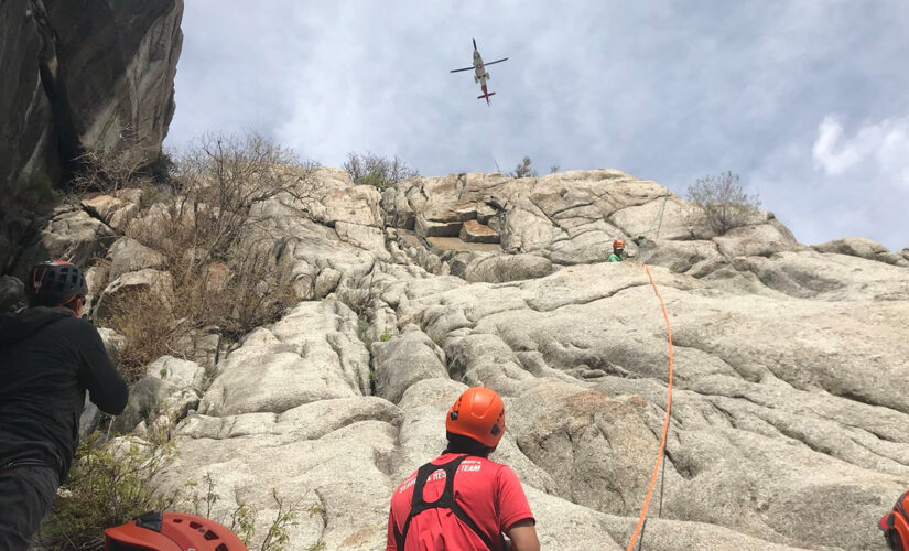 Utah climber rescued from spot called ‘Certain Death’ after rock ‘size of a refrigerator’ rolled on him