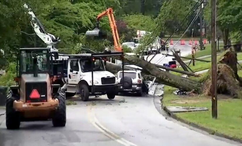 Atlanta issues another severe storm warning one day after tornado causes death