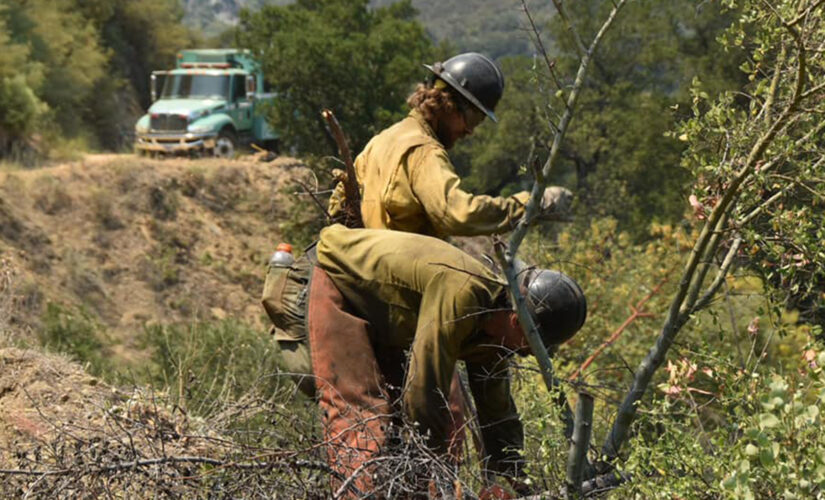 ‘Fire monks’ ready to defend monastery from Big Sur blaze