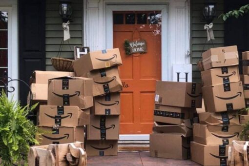 Mom donates more than 100 Amazon packages after delivery mistake