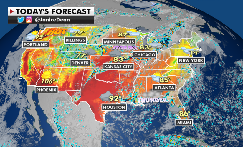 National weather forecast: Severe weather sweeps Plains, Midwest as heat builds again in West