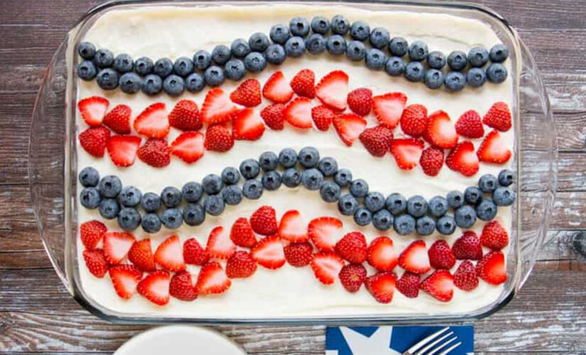 This Fourth of July icebox cake recipe is a refreshing dessert for summer celebrations