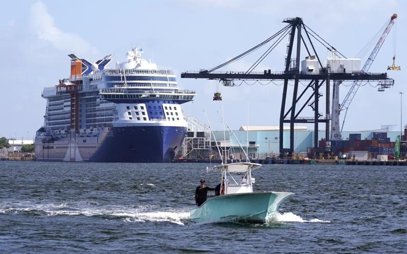 First post-pandemic cruise ship readies to sail