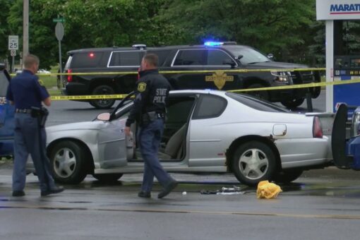 Michigan cop breaks down in tears after killing woman who shot at him during Juneteeth parade