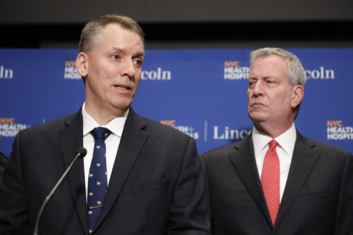 NYPD boss Dermot Shea a no-show as Mayor de Blasio hammered over shooting surge