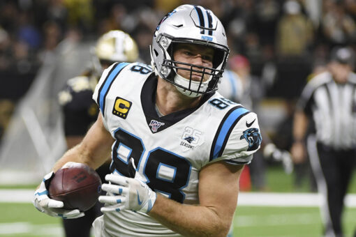 Former NFL star Greg Olsen’s heartfelt message to ‘angel donor’ who gave 8-year-old son a ‘chance at life’