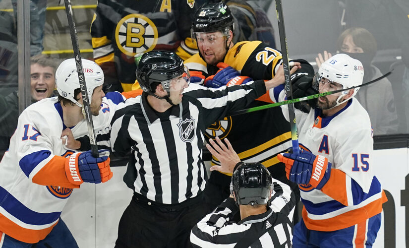 Officiating takes center stage midway through NHL playoffs