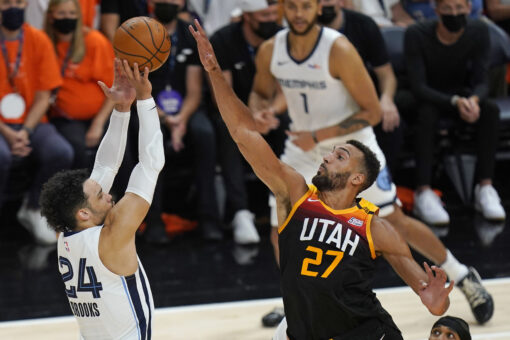 Jazz advance to 2nd round, beating Grizzlies in Game 5