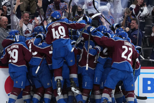 Rantanen scores OT winner, Avs up 2-0 in series vs. Knights
