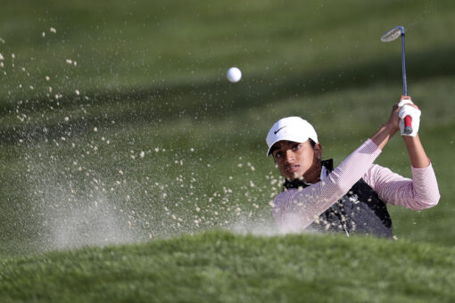 Amateur Megha Ganne holds share of lead at US Women’s Open