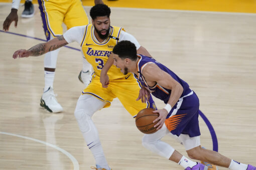 Devin Booker leads Suns in Game 6 victory over Lakers, eliminating defending NBA champions