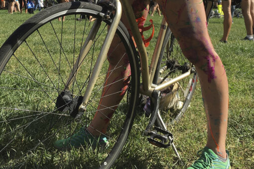 ‘Philly Naked Bike Ride’ participants required to wear only one item — a face mask