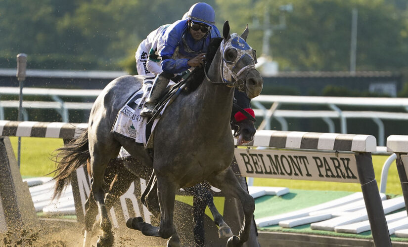 Essential Quality wins 153rd Belmont Stakes, edging out Hot Rod Charlie