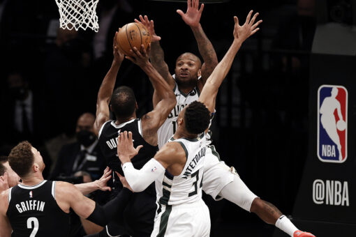 Durant, Irving carry Nets in opener after Harden hurt