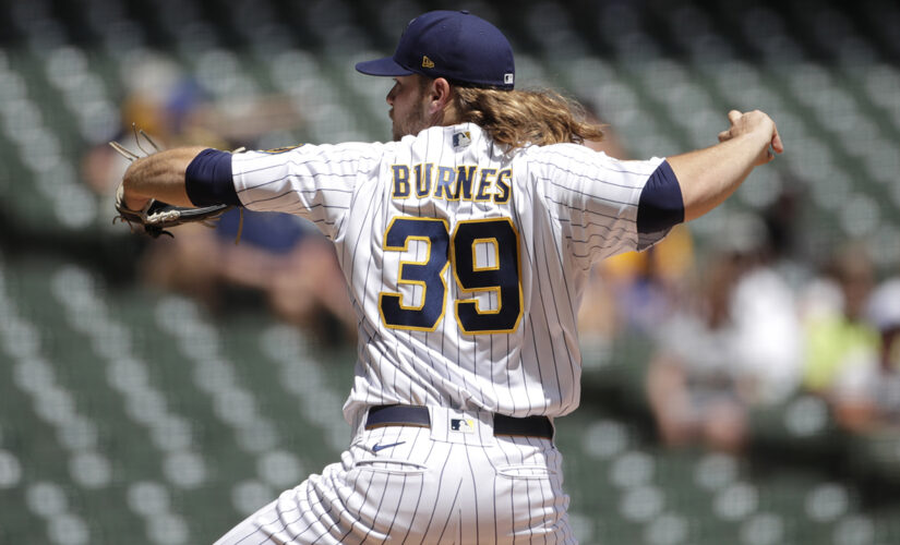 Burnes strikes out 13, D-Backs lose 17th in row on road